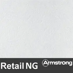 Плита потолочная ARMSTRONG RETAIL NG Board 600х600х12 мм (7,2 м2, 20 шт/упак) огнестойкая