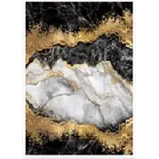 Набор ковриков для ванной ZALEL decorative цифровая печать с бахромой deco 14 (60*100, 40*60) (2 шт)