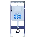Инсталляция AQUATEK Easy Fix 50 для подв унитаза 1130*500*100 с звукоизоляционной прокладкой и креплением 90-130 мм, без кнопки