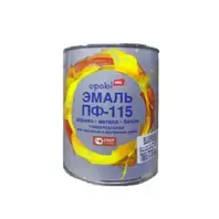 Эмаль ПФ-115 белая матовая 1,9кг Opoki PRO