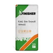 Клей монтажный FINISHER для газобетона 25 кг