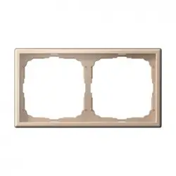 Рамка двухместная ArtGallery универсальная песочный SE GAL001202