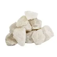 Камень Белый Кварц Колотый, 10 кг (ведро)