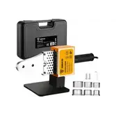 Аппарат для сварки полипропиленовых труб DEKO PPWM1600W, пластиковый кейс, 3 насадки (20-32 мм)