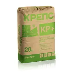Шпаклевка полимерная КРЕПС КР ПЛЮС финишная белая 20 кг