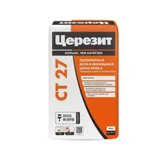 Шпаклевка полимерная CERESIT CТ 27 финишная белая 20 кг