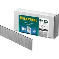 Гвозди Kraftool тип 300 (47/J/ F), 25 мм, калибр 18GA, 5000 шт