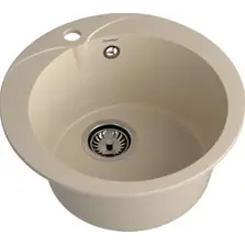 Мойка композитная GRANFEST Rondo d480 Кашемир круглая